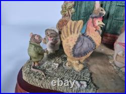 BOXED 2001 L/E Border Fine Arts TALE OF GINGER & PICKLES Figurine Annual Tableau BOXED 2001 L/E Border Fine Arts TALE OF GINGER & PICKLES Figurine Annual Tableau