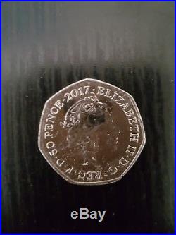 Beatrix Potter 2017 50 p coin Mr. Jeremy Fisher for sale