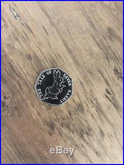 Beatrix Potter 2017 Tale of Peter Rabbit 50p coin RARE