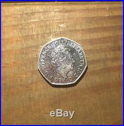 Beatrix Potter 2017 Tale of Peter Rabbit 50p coin RARE collection-circulated