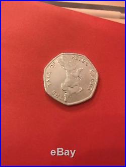 Beatrix Potter 50p Coin tale of Peter Rabbit 2017