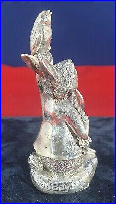 Beatrix Potter Border Fine Arts Silver Peter Rabbit Figurine Sbp01