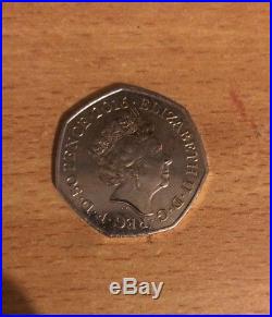 Beatrix Potter Peter Rabbit 50p Coin 2016
