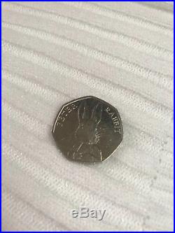 Beatrix Potter Peter Rabbit 50p Coin, Half Whisker