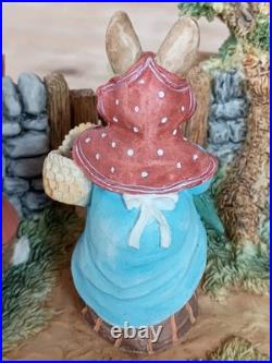 Beatrix Potter Peter Rabbit Tableau Limited Edition Border Fine Arts A1306 RARE