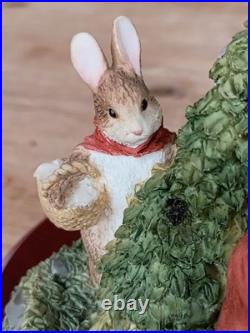 Beatrix Potter Peter Rabbit Tableau Limited Edition Border Fine Arts A1306 RARE