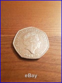 Beatrix Potter Squirrel Nutkin 2016 50 Pence Coin