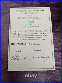 Beatrix Potter Tableau Millennium Special Edition 44/2000