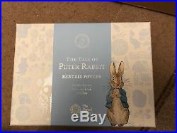 Beatrix Potter silver proof edition 50p coin and Book set NEW -Peter Rabbit 2017