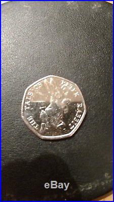Beatrix potter 2017 tale of peter rabbit 50p coin rare collection- circulated