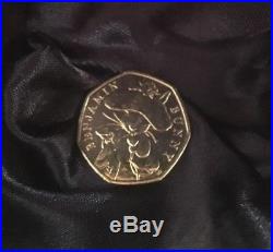 Benjamin Bunny 50p Coin 2017 Beatrix Potter Collectable
