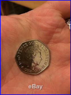 Benjamin Bunny 50p Coin 2017 Beatrix Potter Sale Collectable