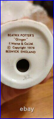 Beswick Ginger BP3b. Beatrix Potter Figurine