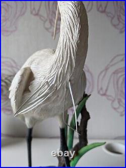 Bird Ornament Border Fine Arts B0586'Little Egret' Limited Edition 22/500
