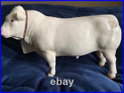 Border Fine Art Charolais Bull A4598