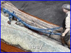 Border Fine Art JH34'Stout Hearts' Horse Ploughing Scene by Ray Ayres