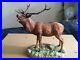 Border-Fine-Art-Red-Deer-Limited-Ed-610-750-By-Ray-Ayres-1979-On-Plinth-01-mk