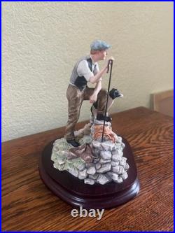 Border Fine Art Time for Reflection Ray Ayres Figurine Sheepdog Border Collie