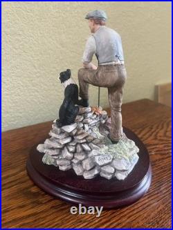 Border Fine Art Time for Reflection Ray Ayres Figurine Sheepdog Border Collie