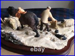Border Fine Art Winter Feeding Excellent Condition