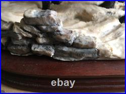Border Fine Art Winter Feeding Excellent Condition