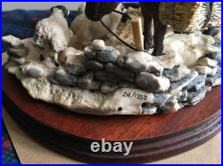 Border Fine Art Winter Feeding Excellent Condition