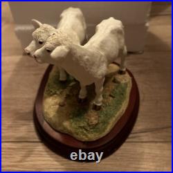 Border Fine Art's Charolais Calf's A5275 Ornament