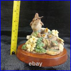 Border Fine Arts 1978 A Wall Wren Bird Figurine Hand Made Scotland Limited Editi