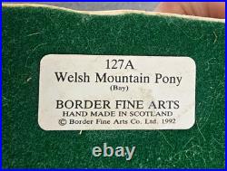 Border Fine Arts 1992 Welsh Mountain Pony 127A No Box Excellent Condition Rare