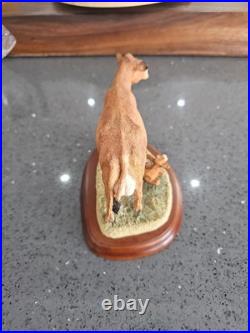 Border Fine Arts 2002 Jersey Cow and Calf Ornament Collectible Cow Breeds No Box