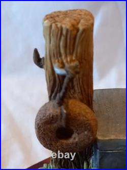 Border Fine Arts 2005 Holstein Friesian Lying Cow A5273 Sculpture. Signed