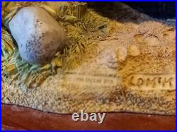 Border Fine Arts 2005 Holstein Friesian Lying Cow A5273 Sculpture. Signed