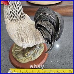 Border Fine Arts 739448 Birds by Russell Willis Cockerel White Figurine Unboxed