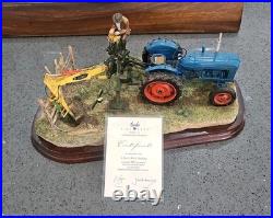Border Fine Arts A Days Work Ditching Figurine B0832 Limited Edition No Box COA