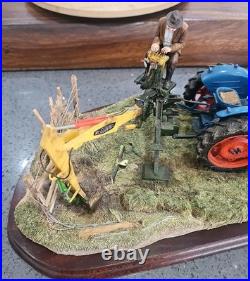 Border Fine Arts A Days Work Ditching Figurine B0832 Limited Edition No Box COA