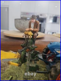 Border Fine Arts A Days Work Ditching Figurine B0832 Limited Edition No Box COA