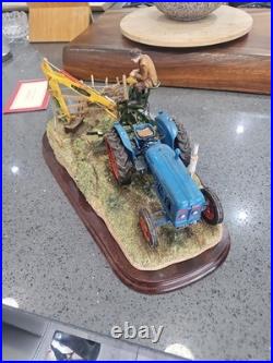 Border Fine Arts A Days Work Ditching Figurine B0832 Limited Edition No Box COA
