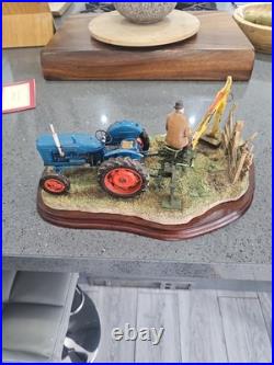 Border Fine Arts A Days Work Ditching Figurine B0832 Limited Edition No Box COA