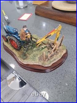 Border Fine Arts A Days Work Ditching Figurine B0832 Limited Edition No Box COA Border Fine Arts A Days Work Ditching Figurine B0832 Limited Edition No Box COA
