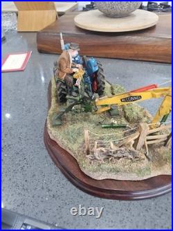 Border Fine Arts A Days Work Ditching Figurine B0832 Limited Edition No Box COA Border Fine Arts A Days Work Ditching Figurine B0832 Limited Edition No Box COA