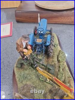 Border Fine Arts A Days Work Ditching Figurine B0832 Limited Edition No Box COA
