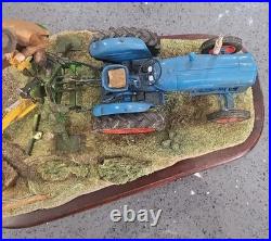 Border Fine Arts A Days Work Ditching Figurine B0832 Limited Edition No Box COA