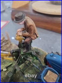 Border Fine Arts A Days Work Ditching Figurine B0832 Limited Edition No Box COA