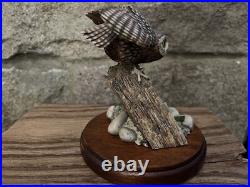 Border Fine Arts A Little Owl Style Figurine Model No. B00900 by Ray Ayres 1988