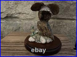 Border Fine Arts A Little Owl Style Figurine Model No. B00900 by Ray Ayres 1988