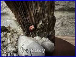 Border Fine Arts A Little Owl Style Figurine Model No. B00900 by Ray Ayres 1988