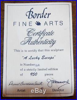 Border Fine Arts A Lucky Escape, Ltd Edition by David Burnham Smith 162 of 950