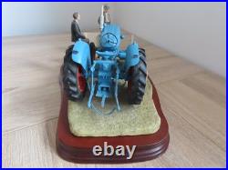Border Fine Arts A Major Decision Fordson Tractor Sculpture, BFA Farm Model