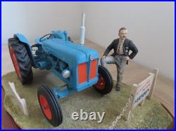 Border Fine Arts A Major Decision Fordson Tractor Sculpture, BFA Farm Model