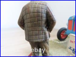 Border Fine Arts A Major Decision Fordson Tractor Sculpture, BFA Farm Model